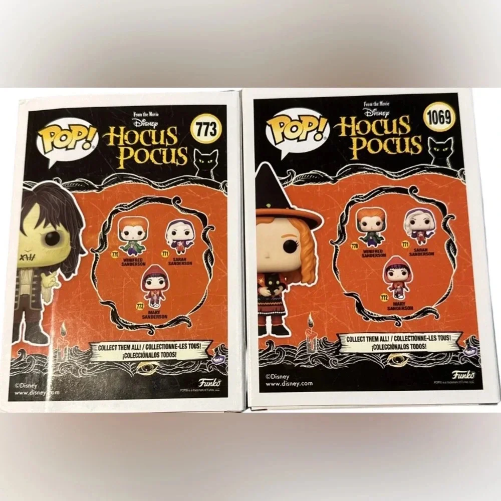 Hocus Pocus Funko Pop Lot Bundle NIB